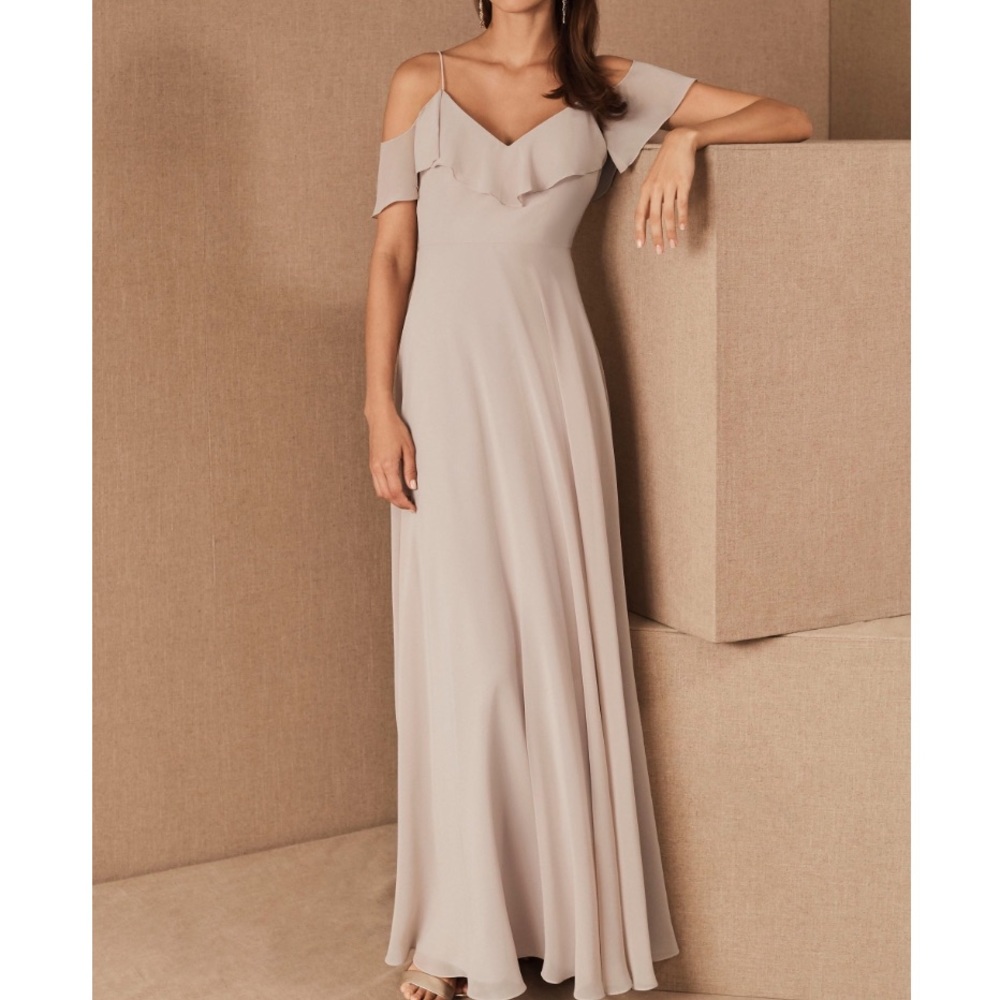 Jenny Yoo Mila dress in color ‘woodrose’ size 6